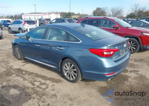 2015 Hyundai Sonata Sport from USA, damaged, VIN 5NPE34AF4FH249193